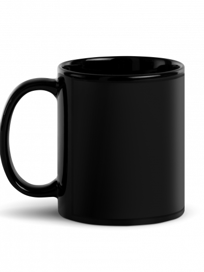 Mug brillant noir