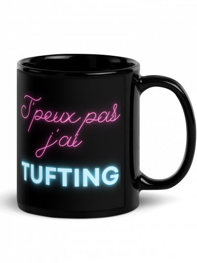 Mug brillant noir